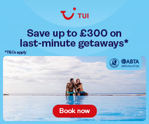 TUI: Save up to £300 on summer 2025 holidays
